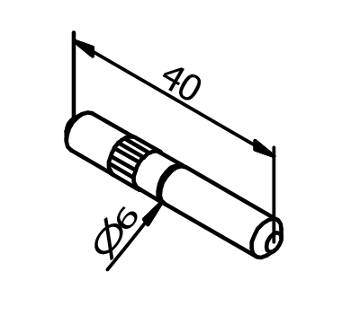 0.74kN Side Fixed Channel Extended Mount Extension Pin Diagram