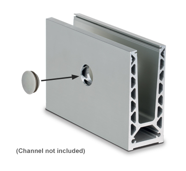 OnLevel Aluminium Channel 1.5kN - Blanking Plug
