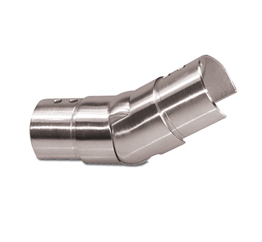 Satin Adjustable Slotted Elbow Upwards