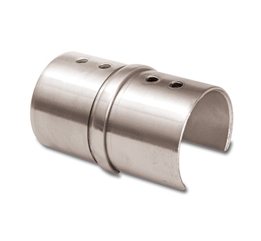 Satin Finish Straight Connector