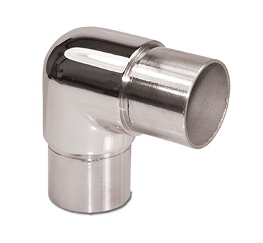 Mirror Polished 90 Degrees Curved Elbow