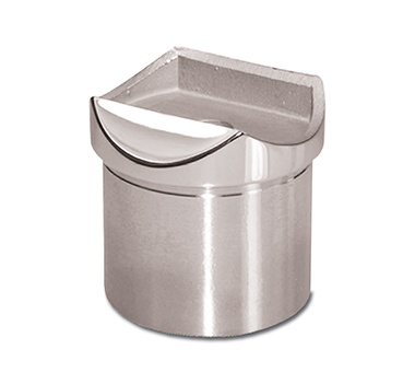 Mirror Polished Tube Saddle