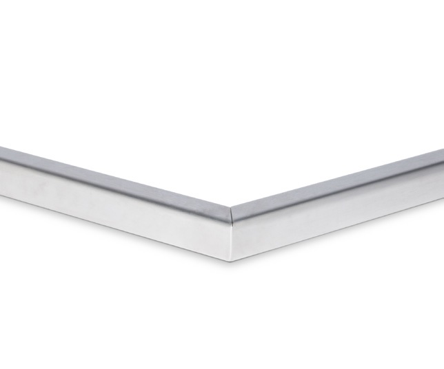 On-Level Glass Balustrade Handrail Corner Piece - SS Effect
